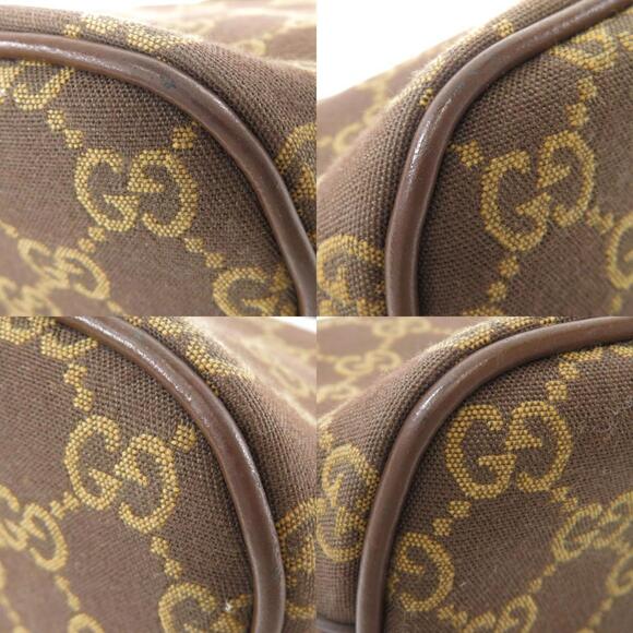 Gucci GG Accessory Pouch Canvas Leather - Picture 10 of 10